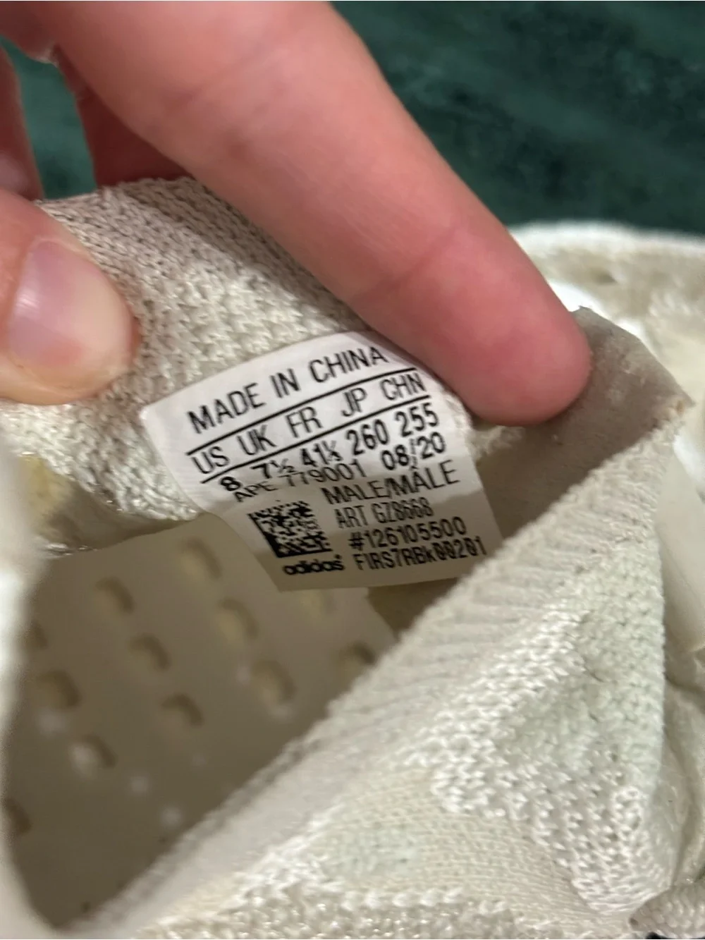 🔥Adidas Yeezy Boost 380 ‘Calcite Glow’ 2020 (GZ8668) Mens Size 8🔥